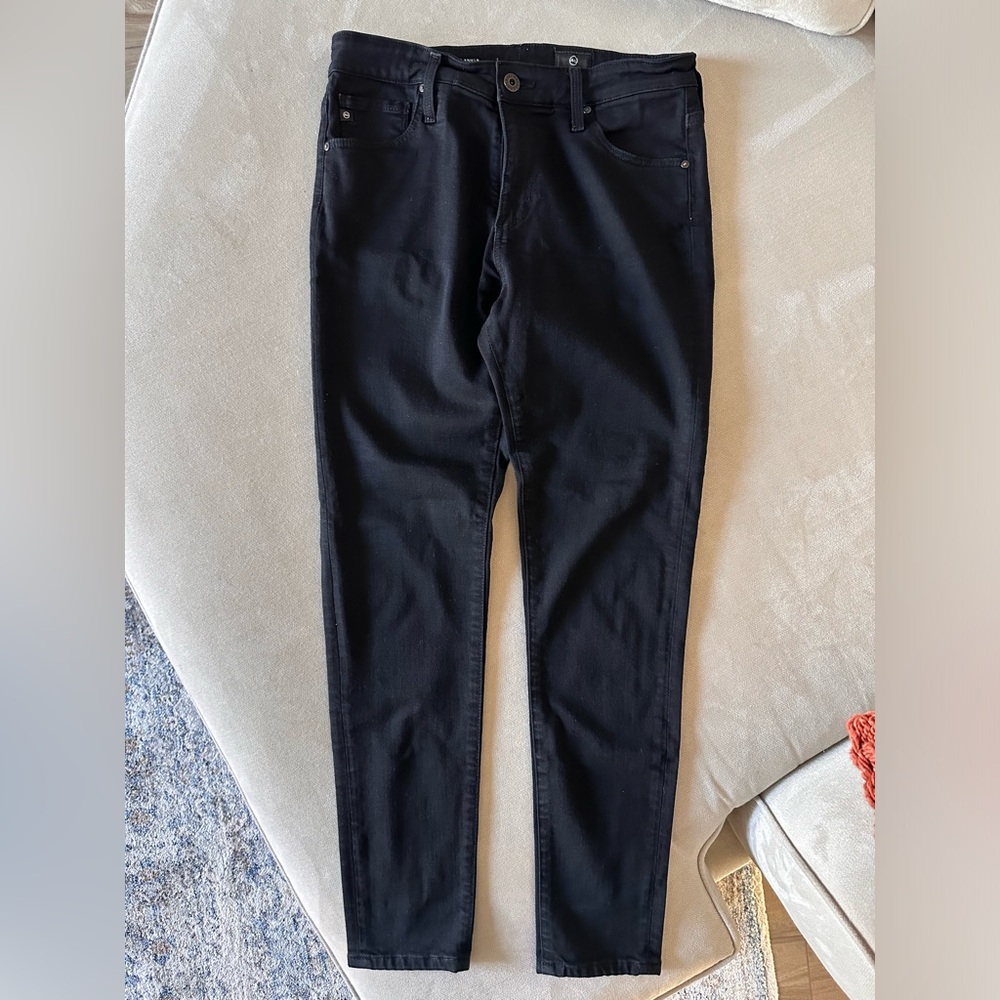 AG The Farrah Skinny Ankle High-Rise Skinny Ankle 28R